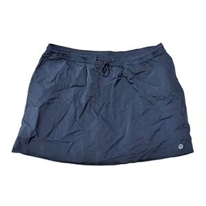 Gilly Hicks Hollister mini Black Athletic‎ Activewear Drawstring skirt Size M